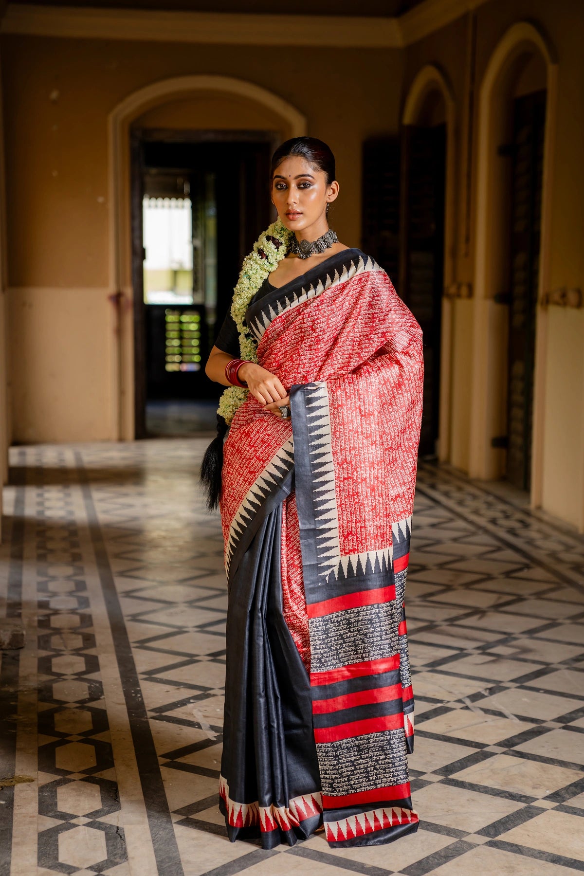 Festive Exclusive Block Print Designer saree