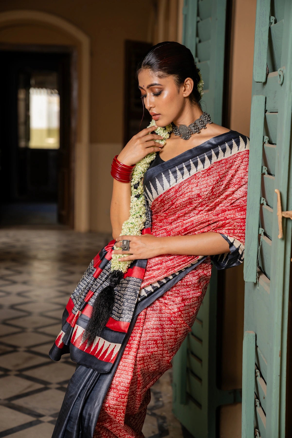Festive Exclusive Block Print Designer saree