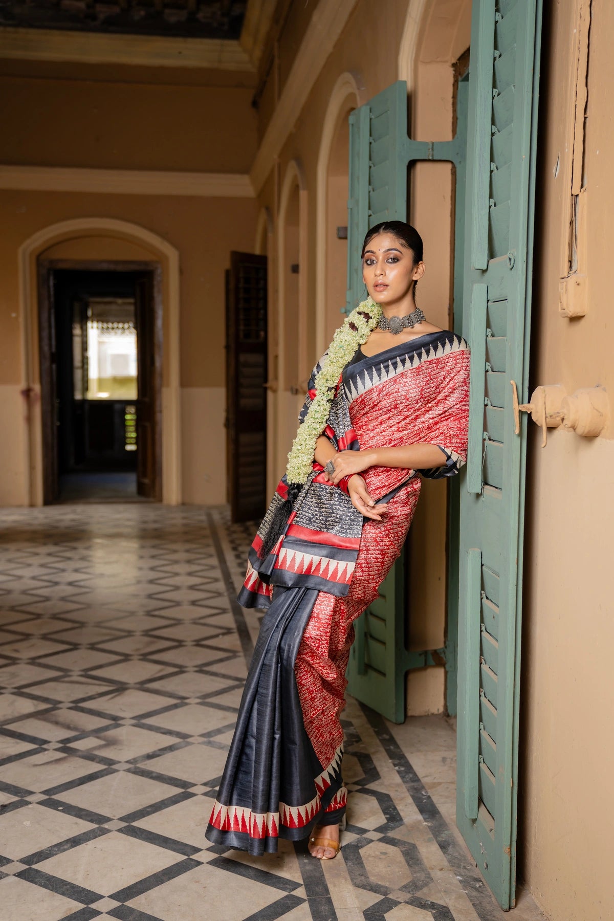 Festive Exclusive Block Print Designer saree