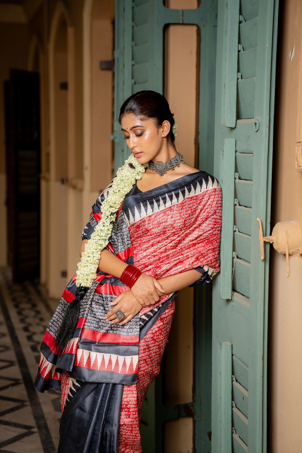Festive Exclusive Block Print Designer saree