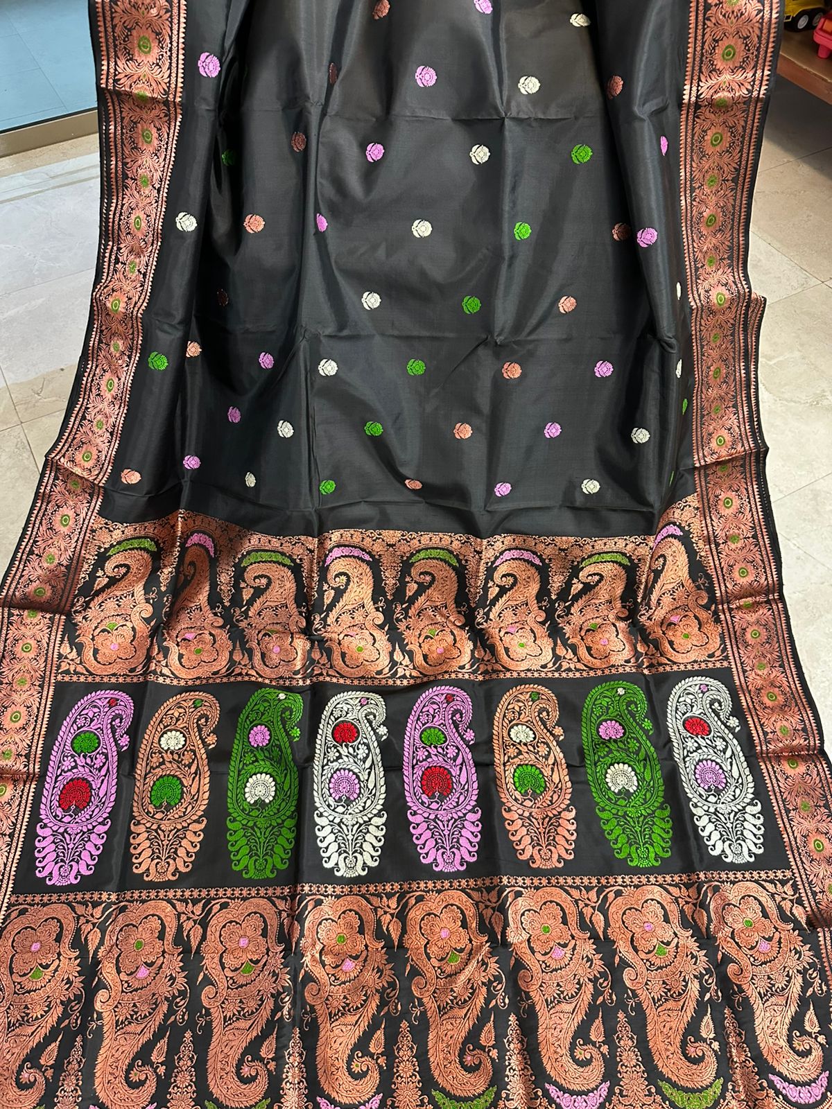 Swarnochuri Heritage Silk Saree
