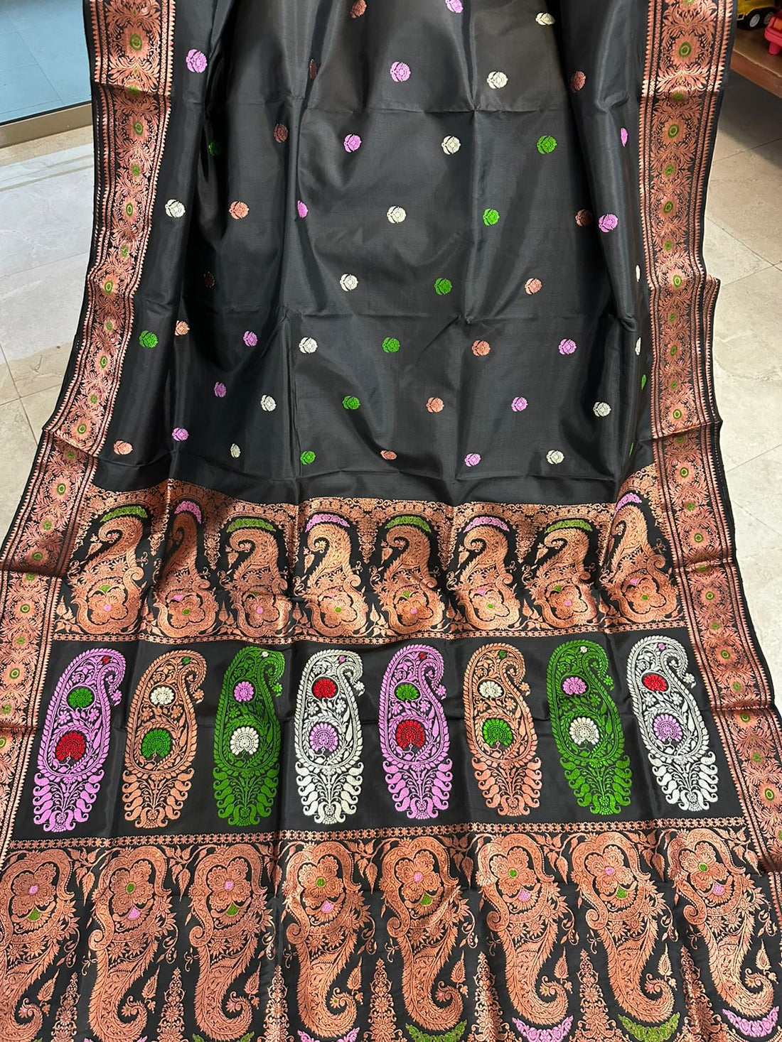 Swarnochuri Heritage Silk Saree