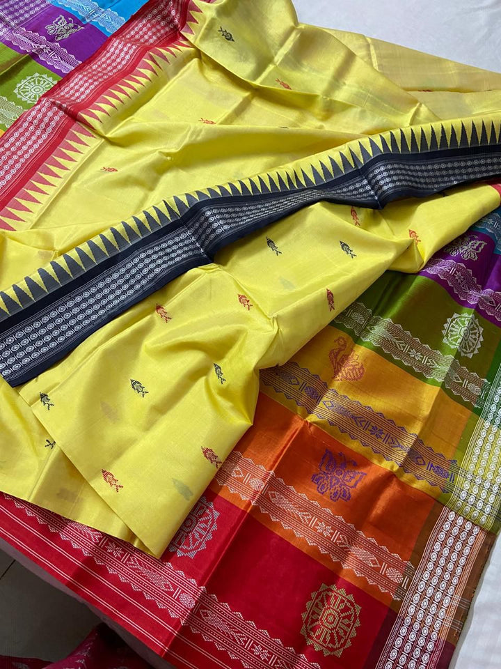 Rangtara Berhampuri Silk Saree