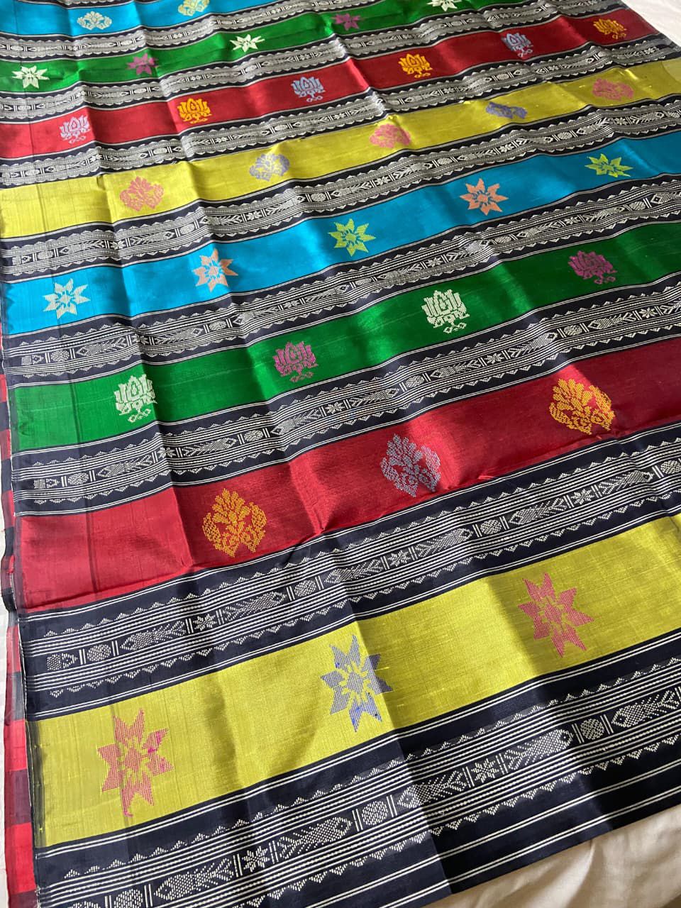 Phoda Kumbha Grace Berhampuri Silk Saree