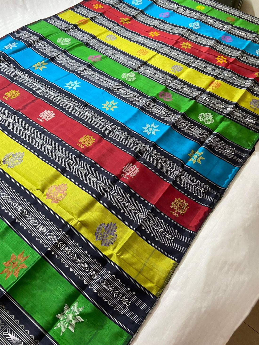 Heritage Grandeur Berhampuri Silk Saree