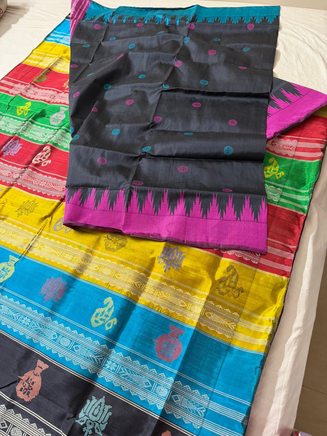 Heritage Grandeur Berhampuri Silk Saree