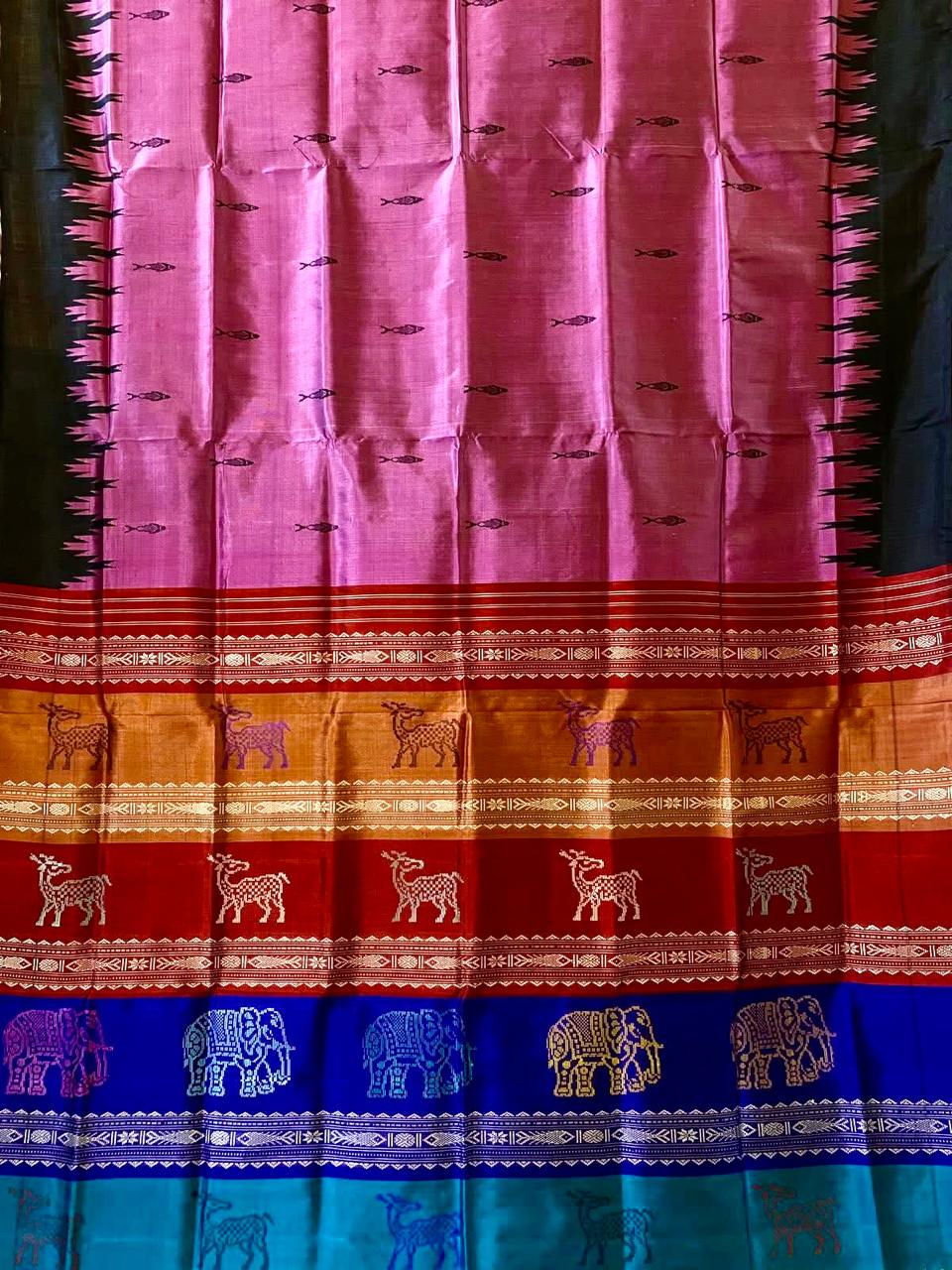Vanarupa Berhampuri Silk Saree
