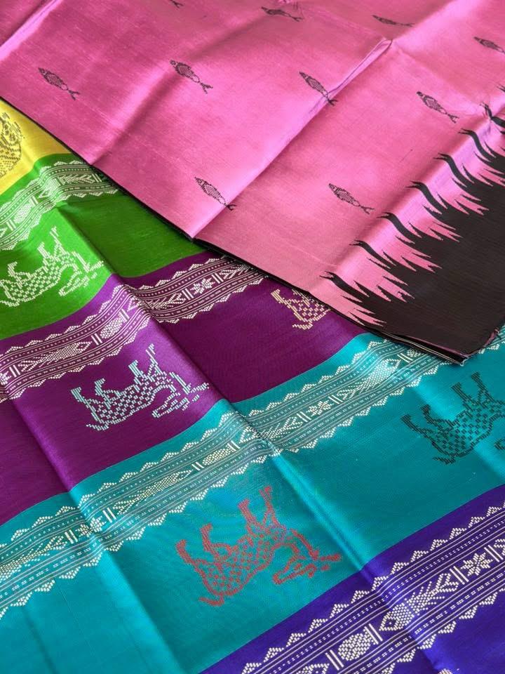 Vanarupa Berhampuri Silk Saree