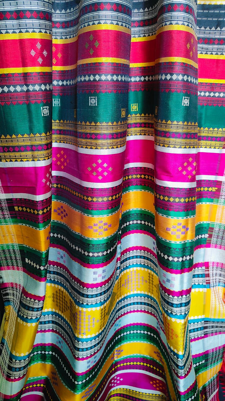 Rudraksha Heritage Berhampuri Silk Saree