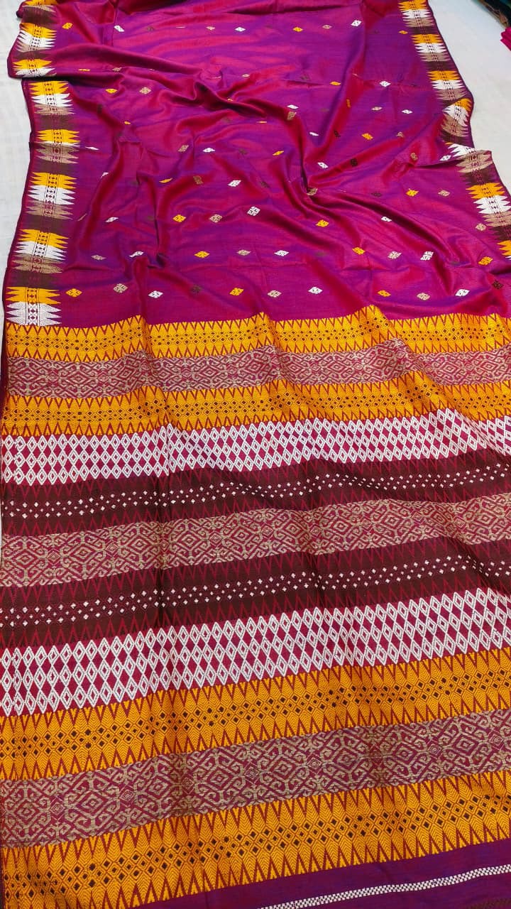 Assam Pure Eri Ahimsa Silk Saree