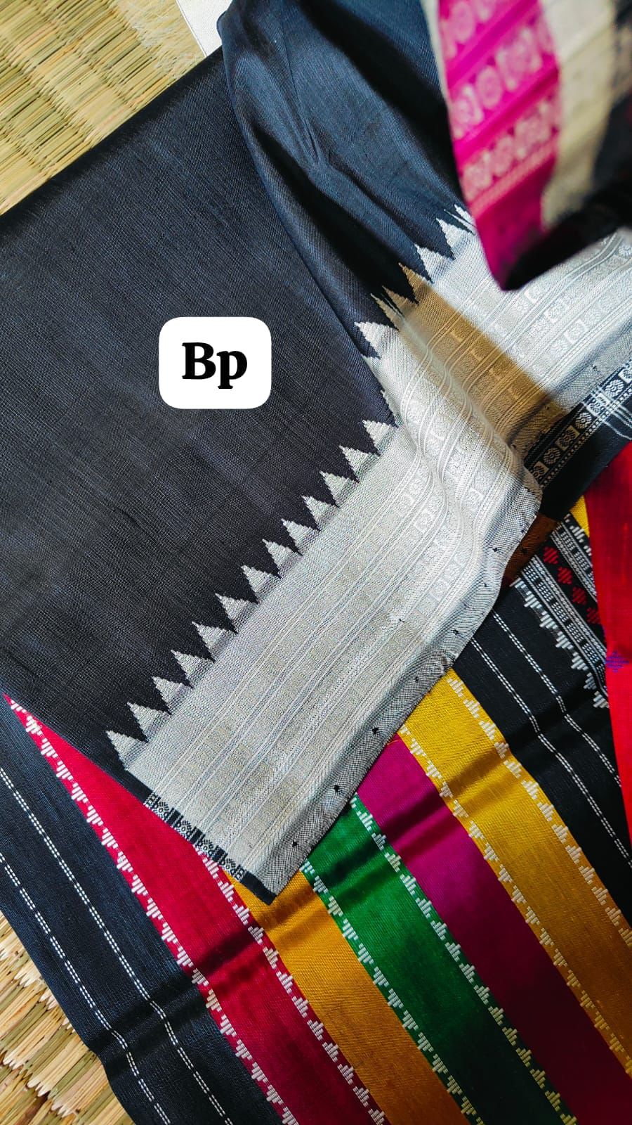 Rudraksha Heritage Berhampuri Silk Saree