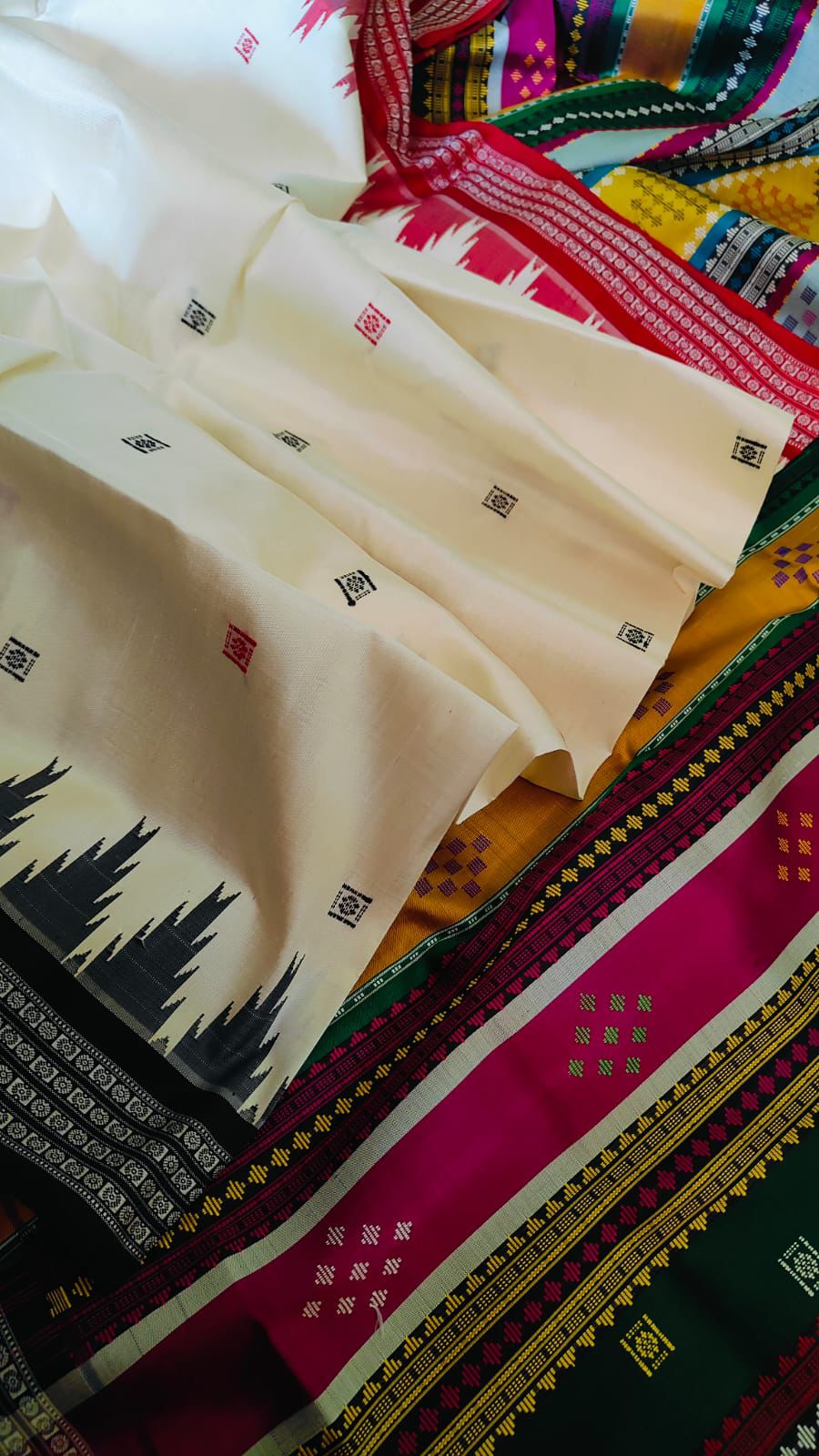 Rudraksha Heritage Berhampuri Silk Saree