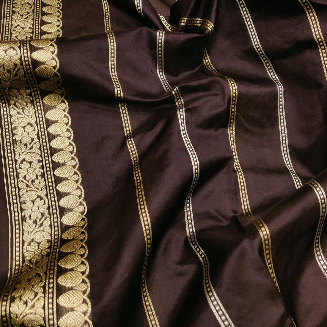 Sunshine in Silk – Yellow Kora Banarasi Elegance