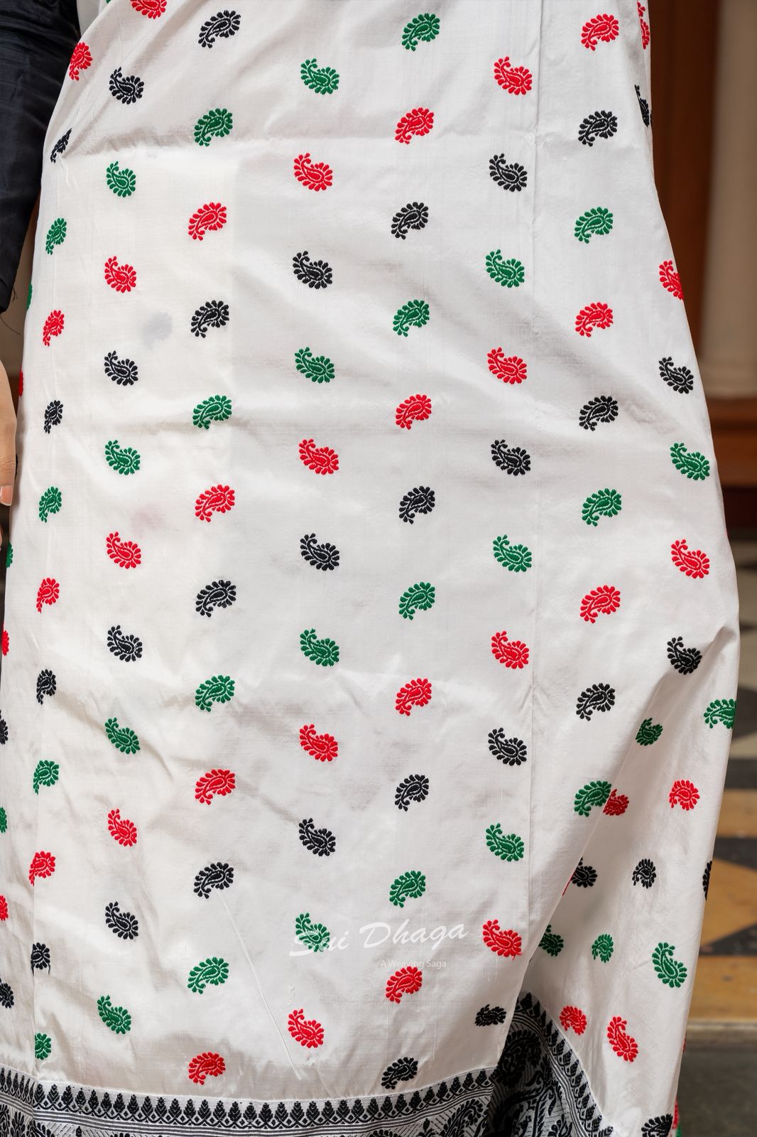 Ganga Jamuna Mulberry Silk Assam Heritage Saree