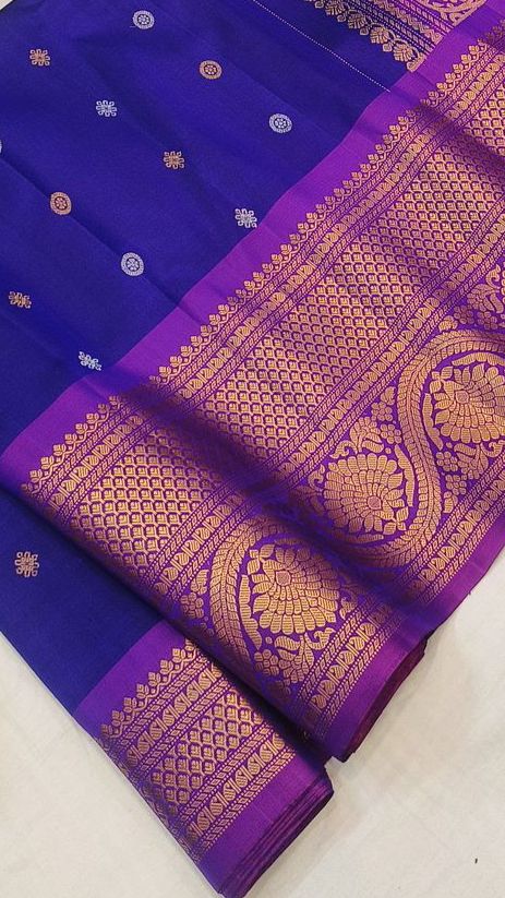 Viraasat Shobha Gadwal Silk Saree