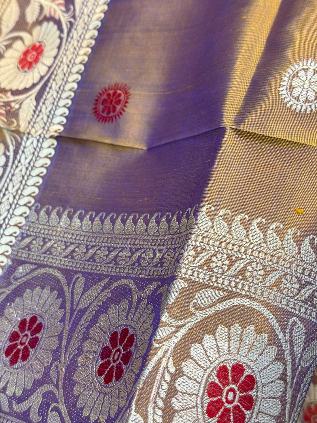 Rangkalpa Paisley Baluchuri Silk Saree