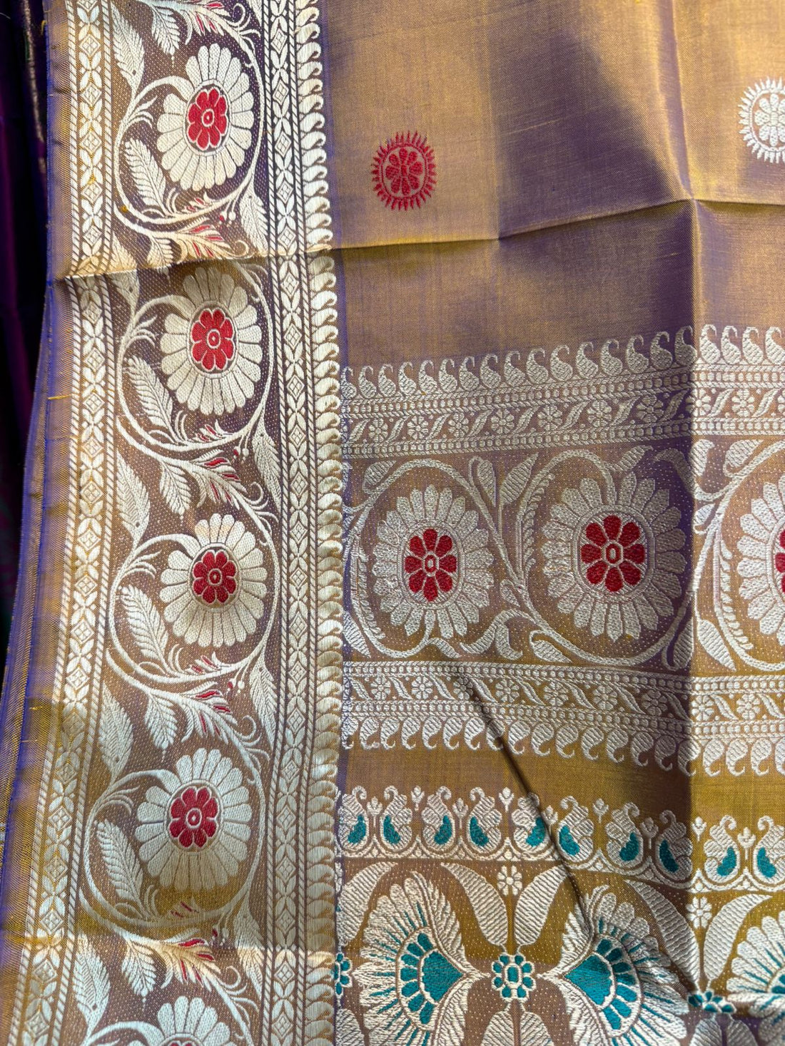 Rangkalpa Paisley Baluchuri Silk Saree