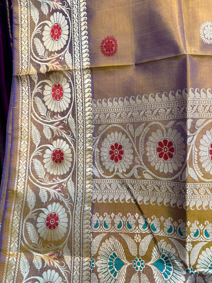 Rangkalpa Paisley Baluchuri Silk Saree