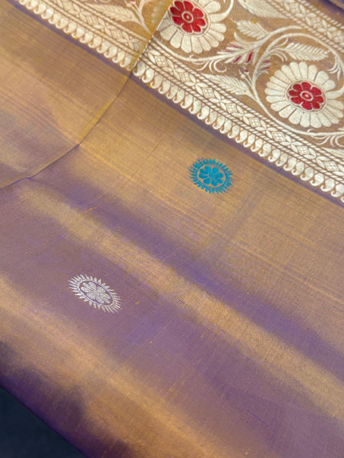 Rangkalpa Paisley Baluchuri Silk Saree