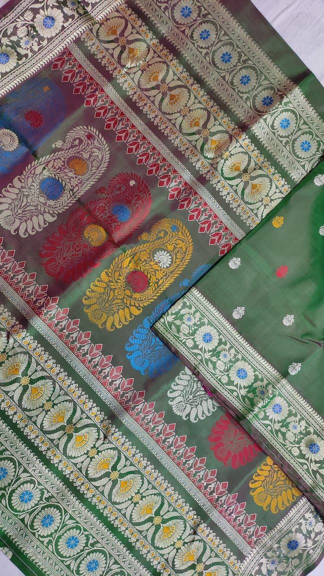 Neelkalpa Revival Butta Baluchuri Silk Saree