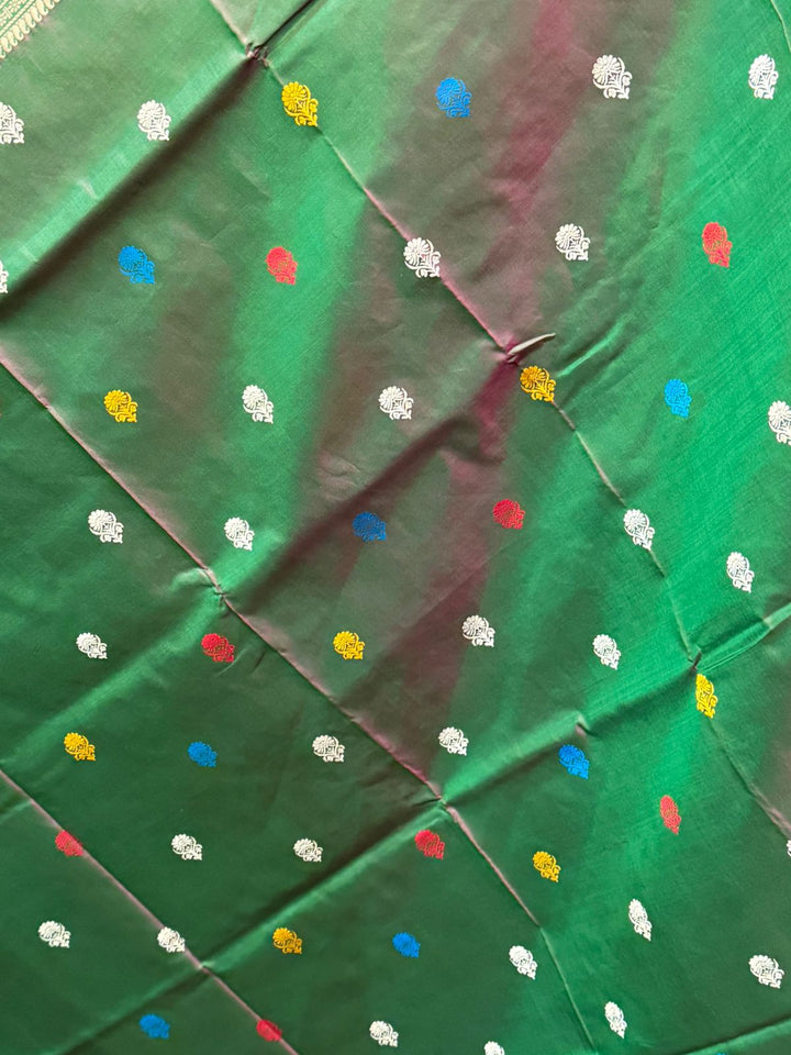 Neelkalpa Revival Butta Baluchuri Silk Saree