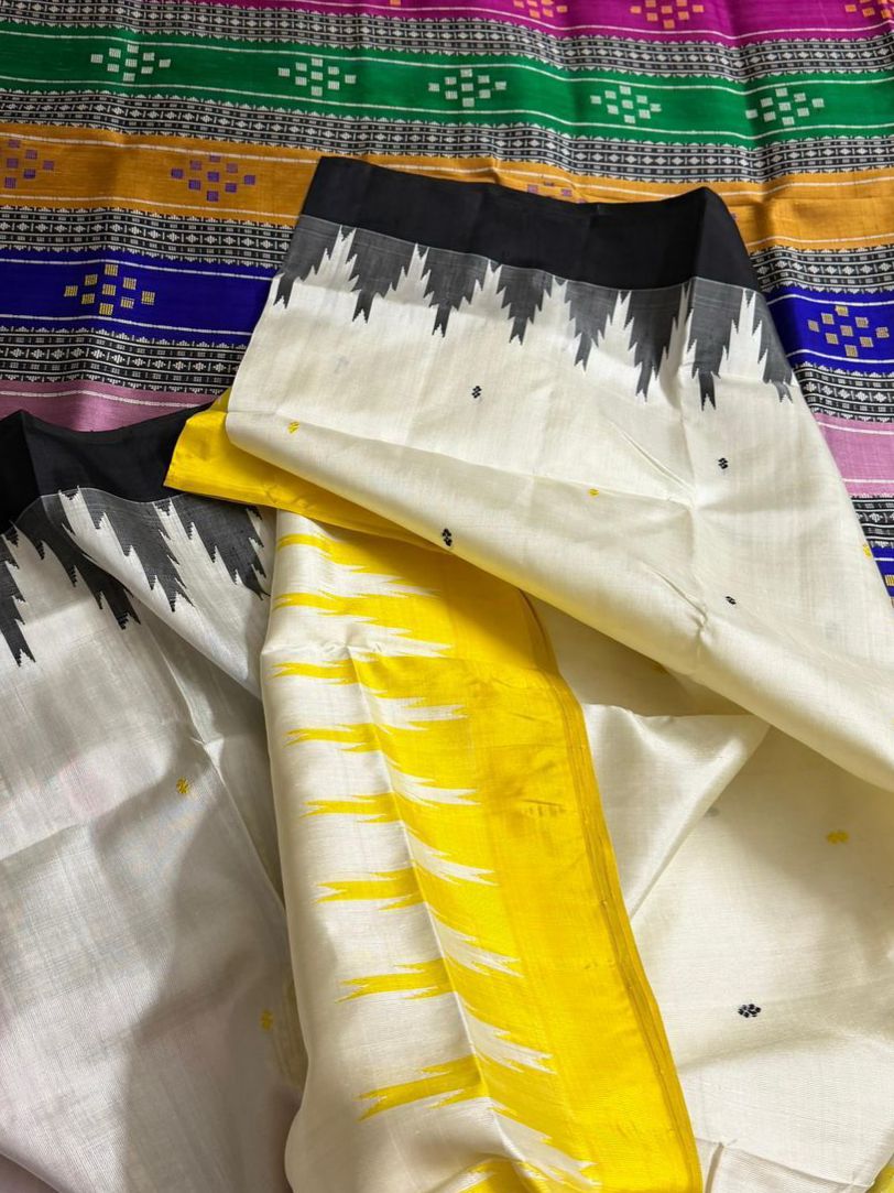 Ganga Jamuna Regal Double Pallu Berhampuri Saree