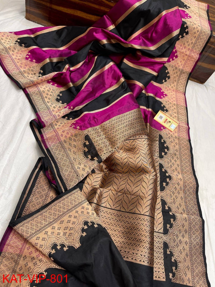 Rangkaat Designer Banarasi Katan Silk Saree