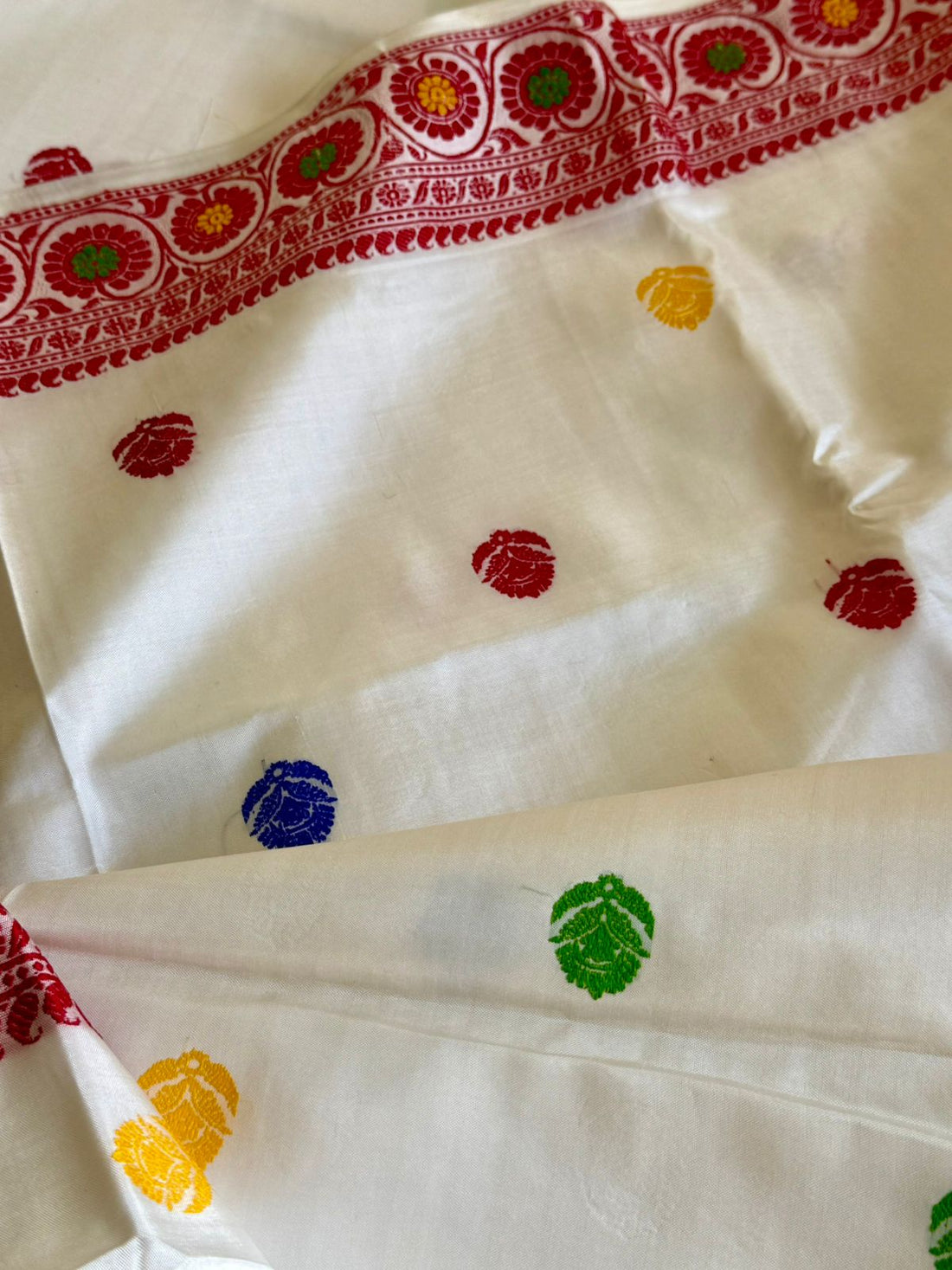 Vintage Galani Paisley Baluchuri Silk Saree - Available on Pre order 45 days