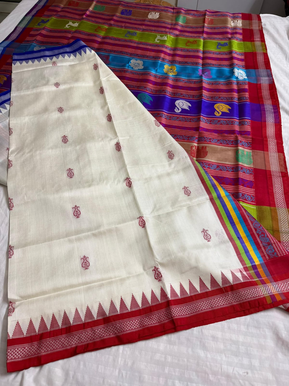 Rangotsav Berhampuri Silk Saree