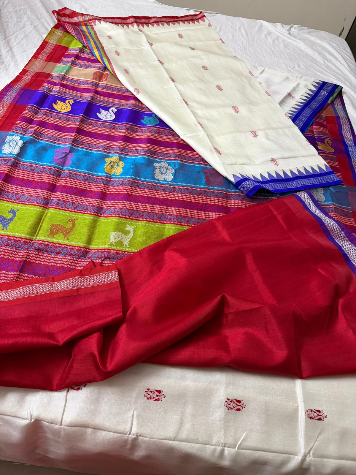 Rangotsav Berhampuri Silk Saree