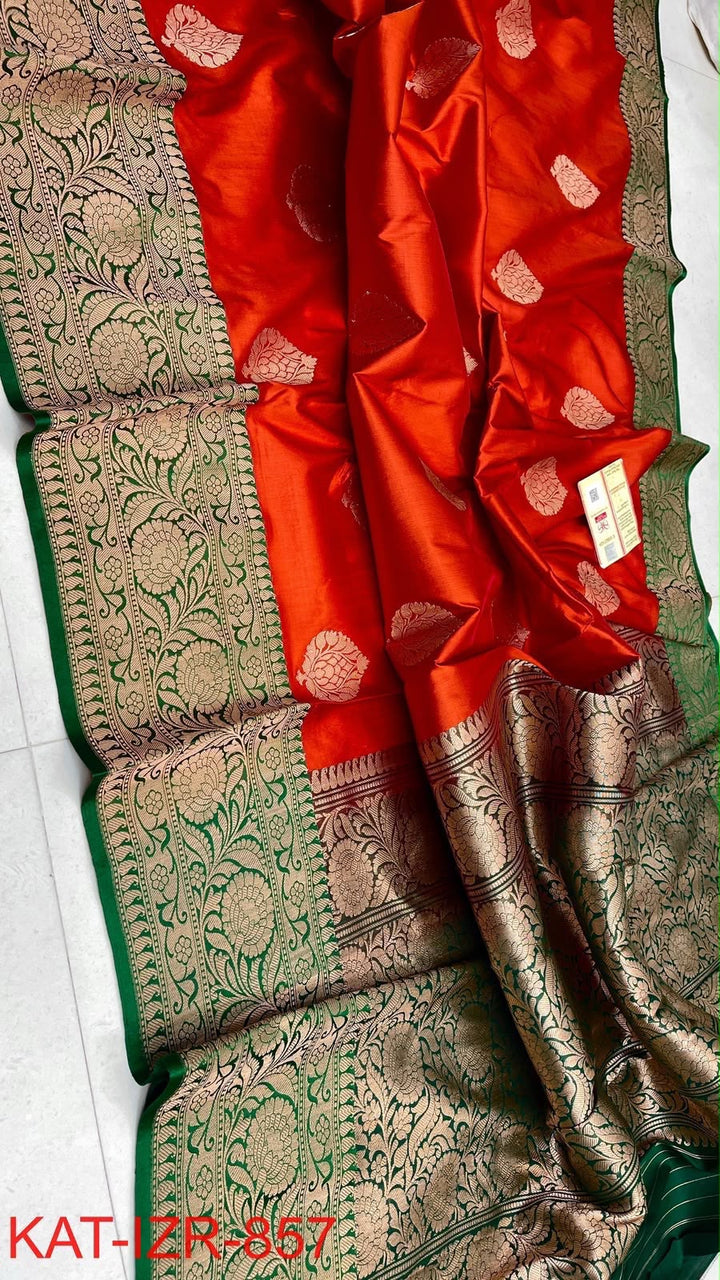 Banarasi Katan Pure Silk Saree