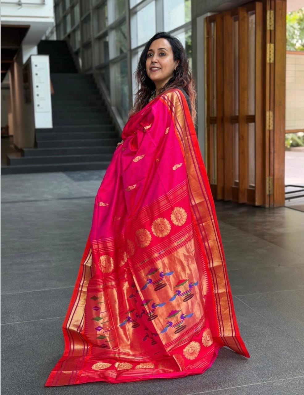 Paithani Pure Silk Saree