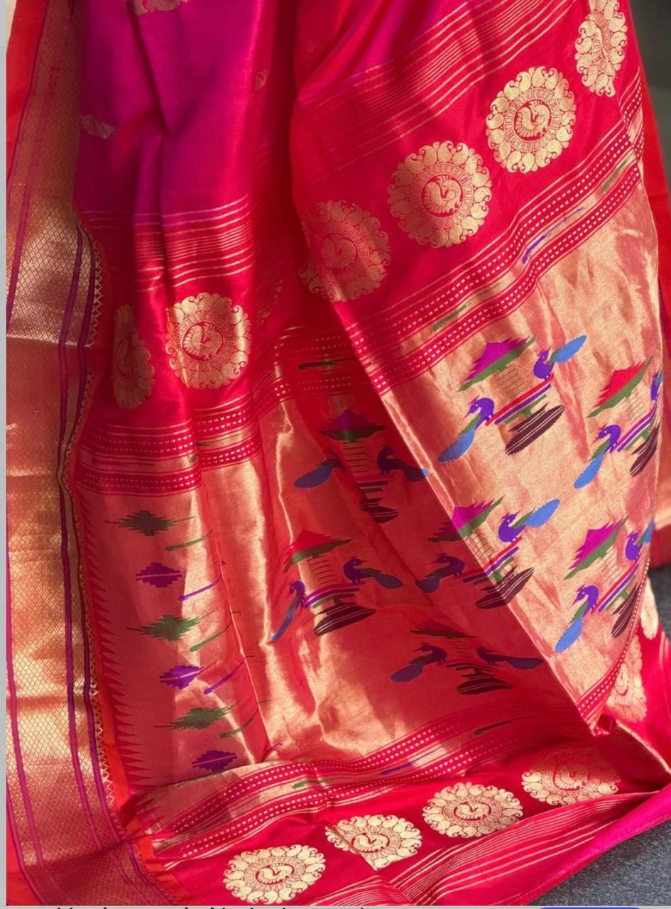 Paithani Pure Silk Saree