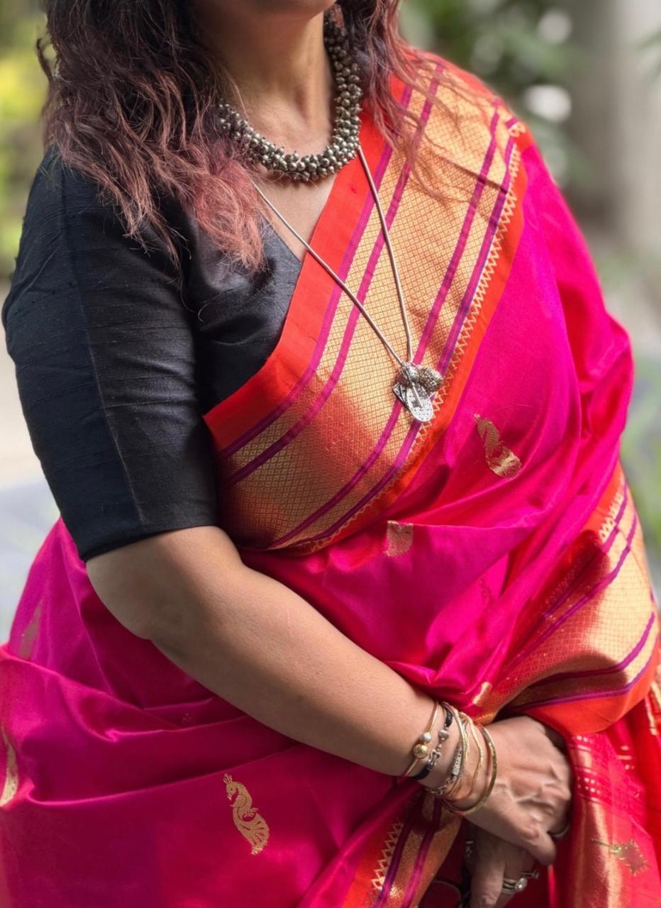 Paithani Pure Silk Saree