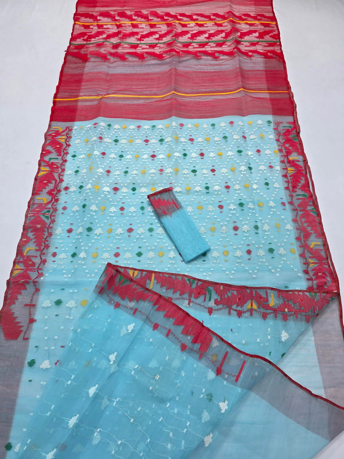 Aakash Ganga: Authentic Handwoven Bangladeshi Dhakai Jamdani