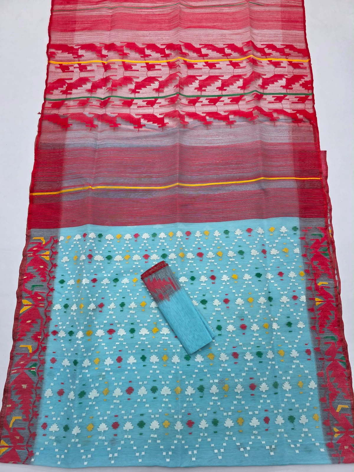 Aakash Ganga: Authentic Handwoven Bangladeshi Dhakai Jamdani