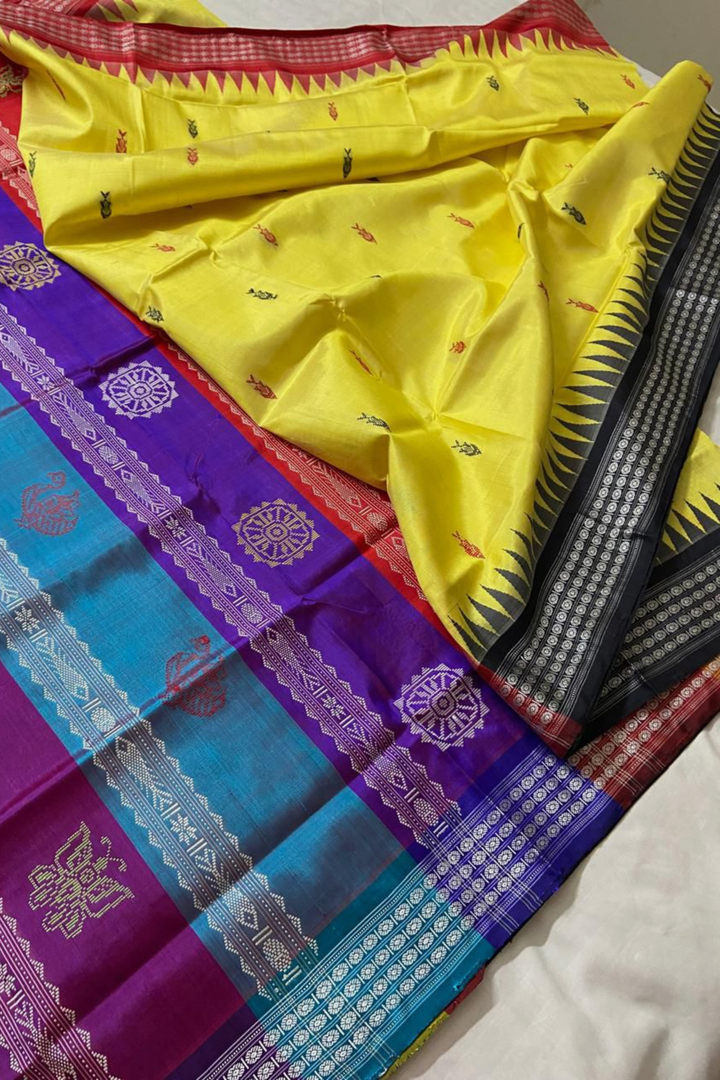 Rangtara Berhampuri Silk Saree