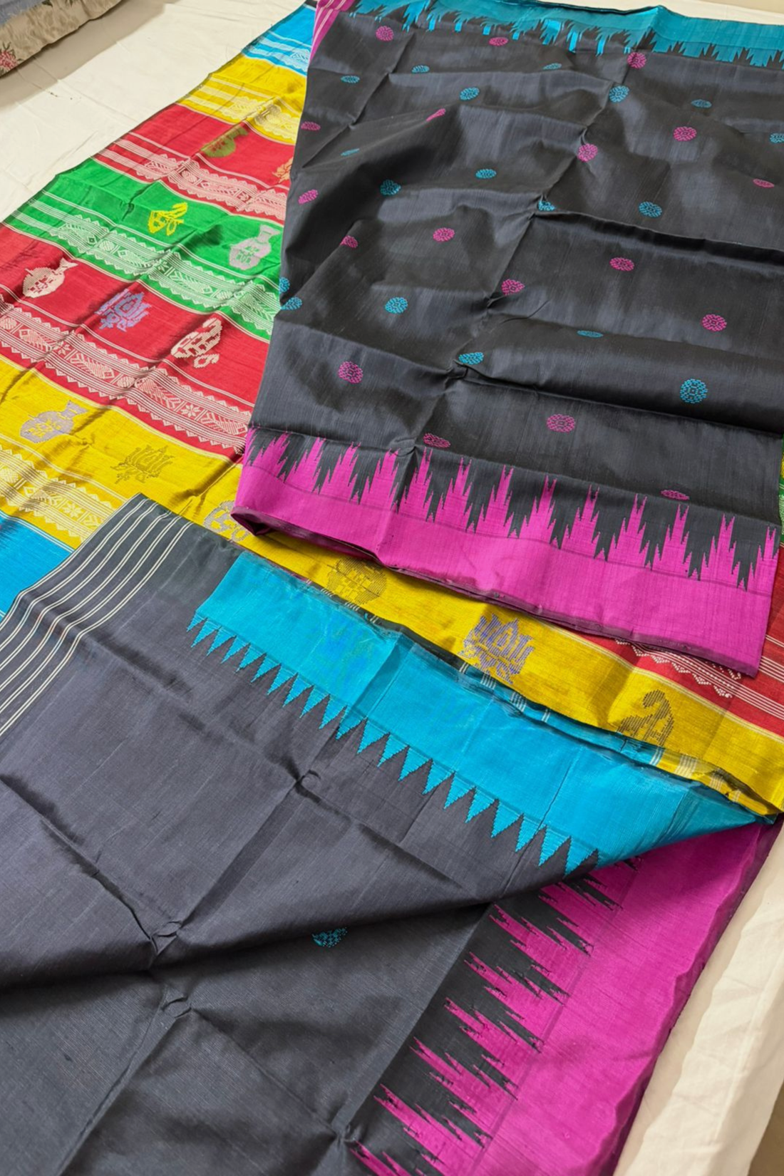 Heritage Grandeur Berhampuri Silk Saree