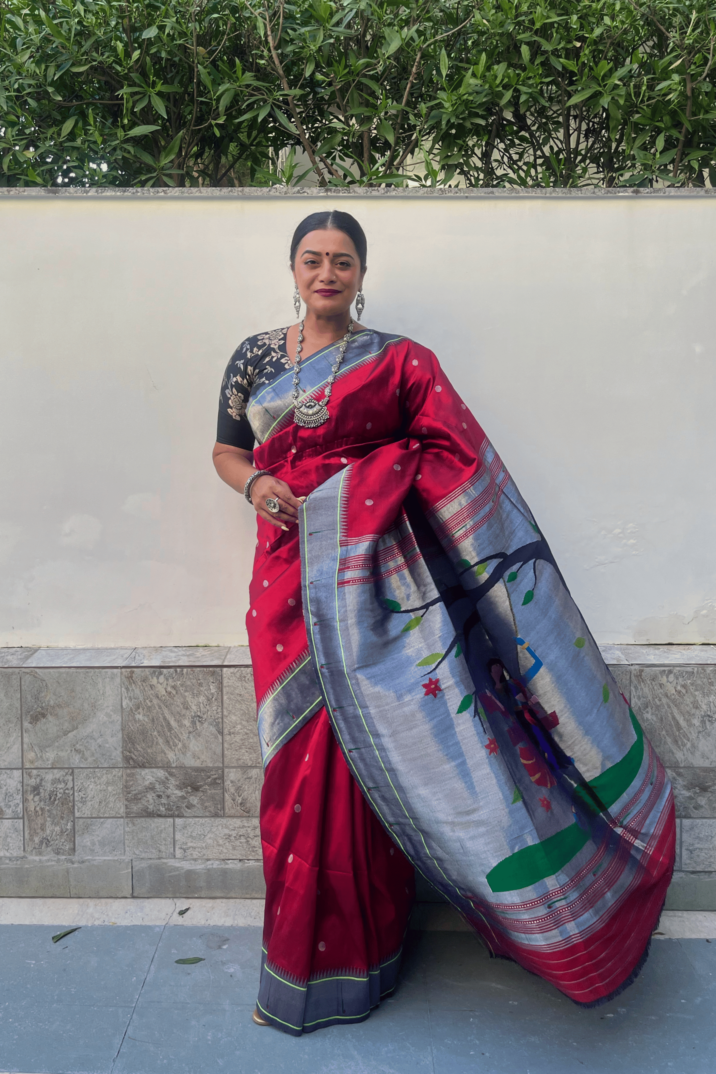 Divine Harmony Paithani Pure Silk Saree