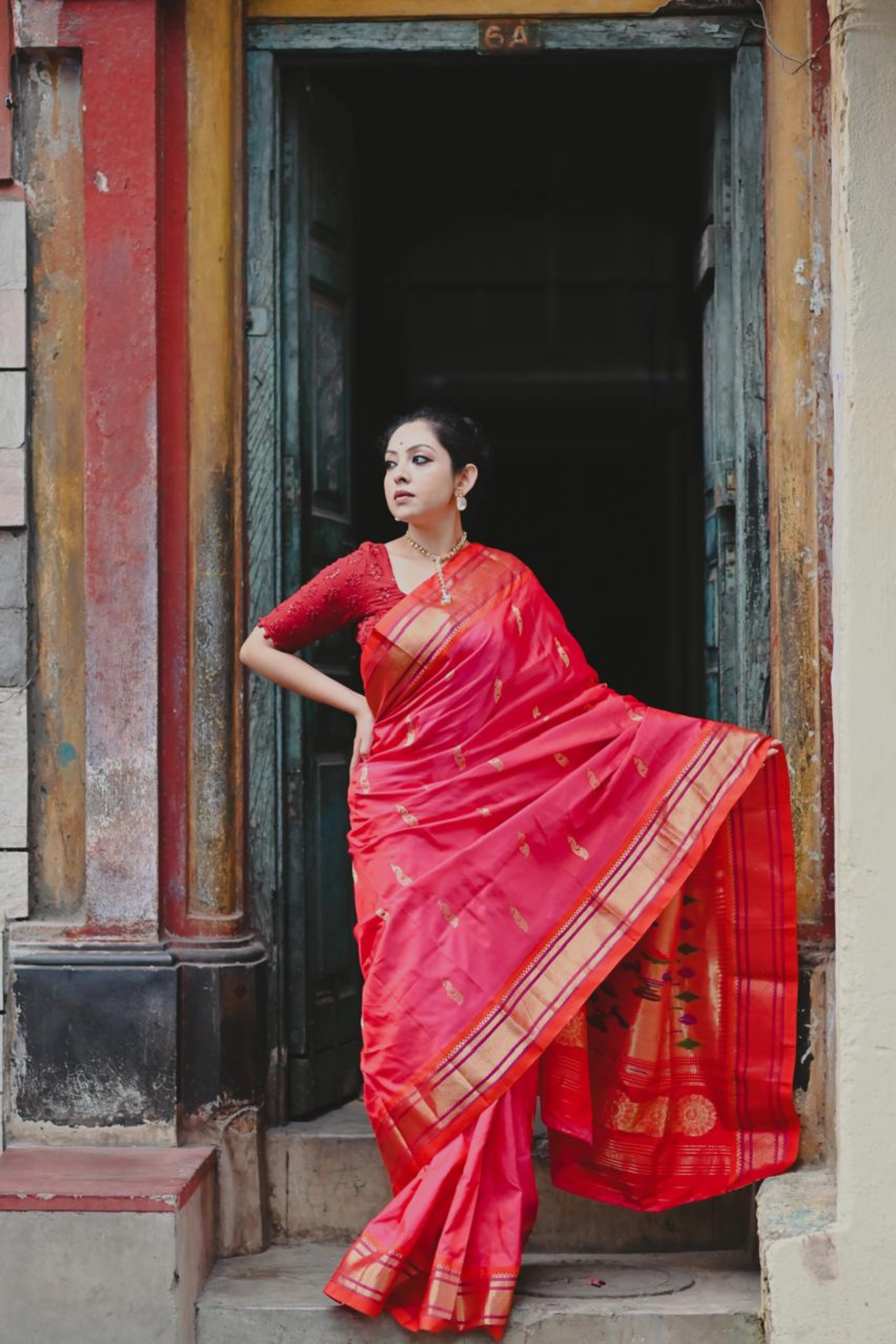 Maharani Elegance Paithani Pure Silk Saree