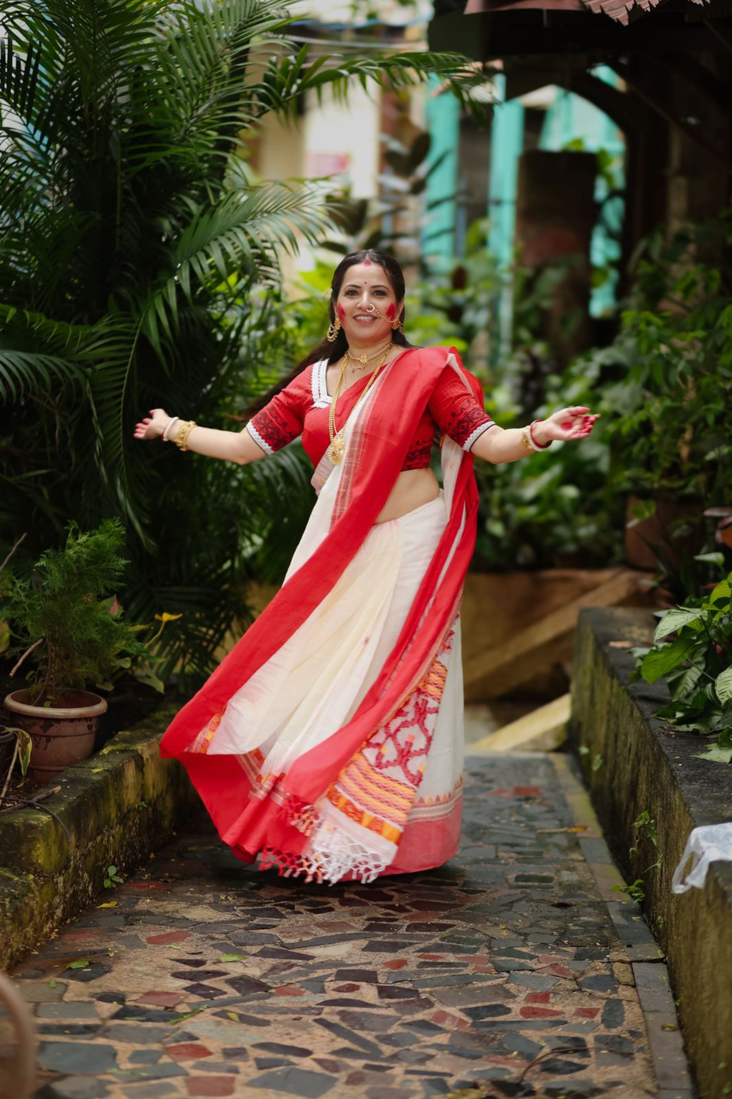 Aarohi Bengal Cotton Saree