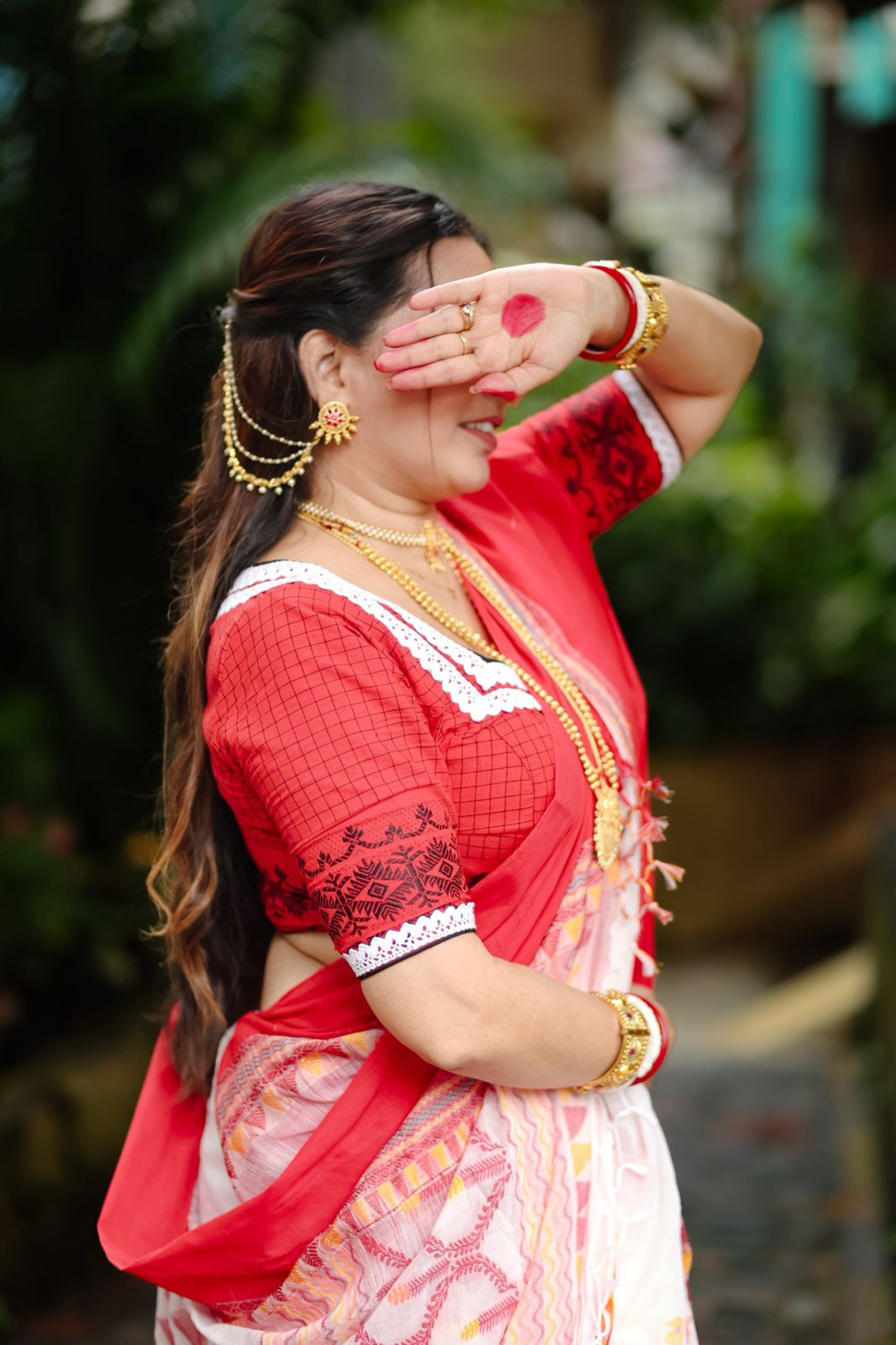 Aarohi Bengal Cotton Saree