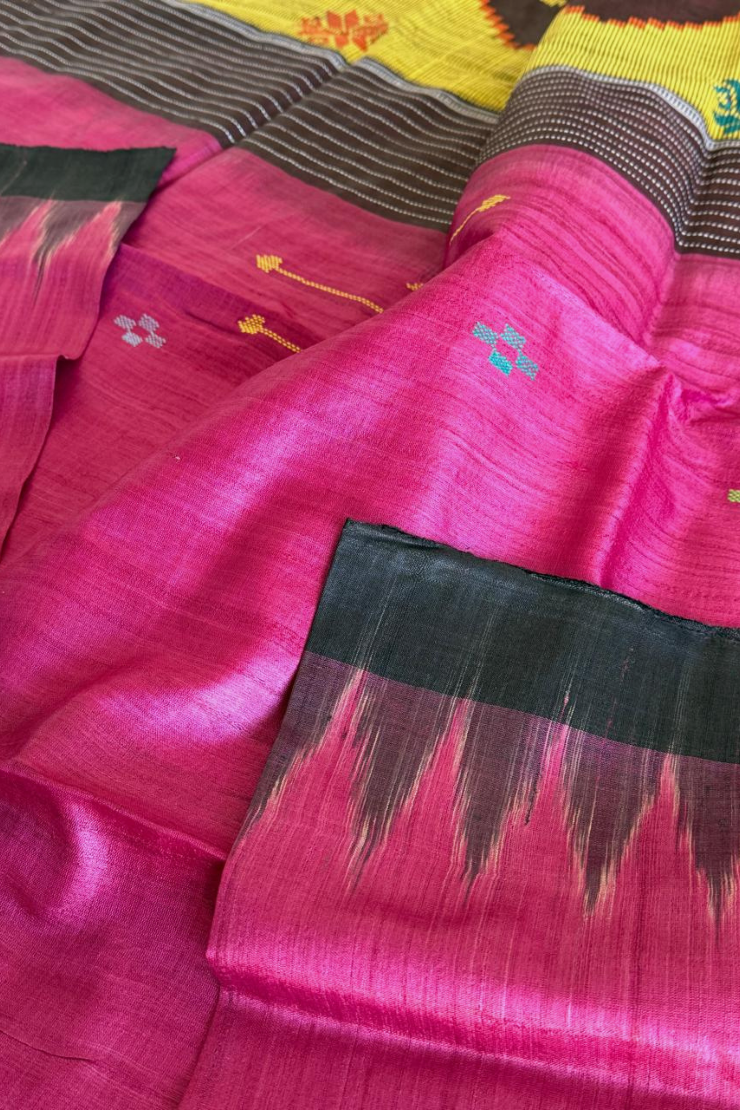 Gopalpur Pure Tussar Saree with Nartaki Design