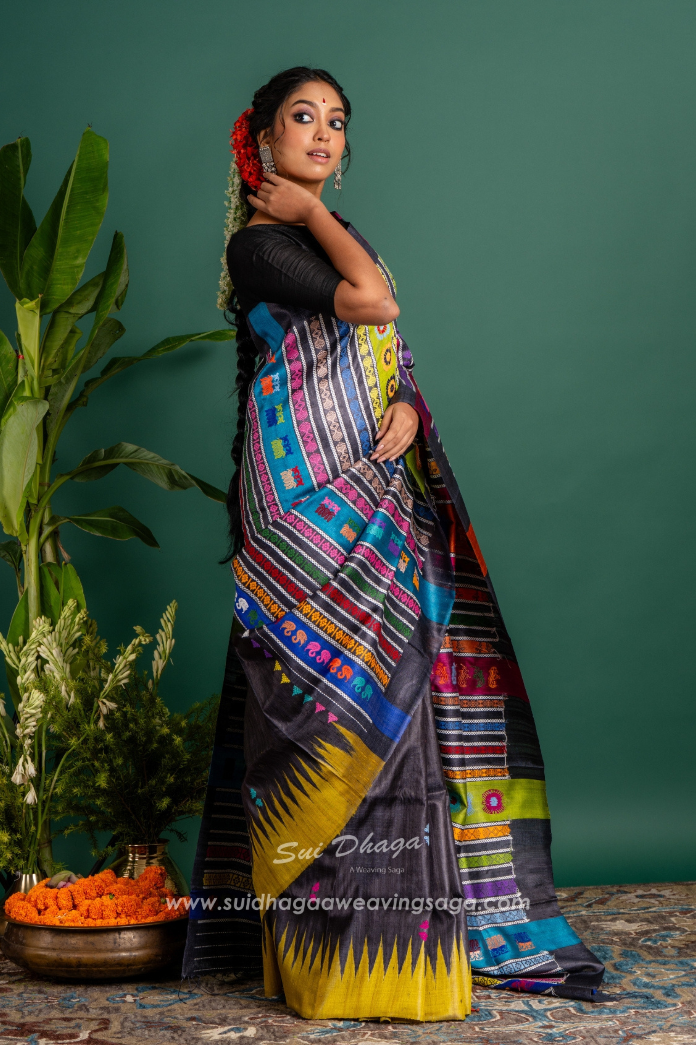 Double Pallu Gopalpur Tussar Saree - Available on PRE - ORDER