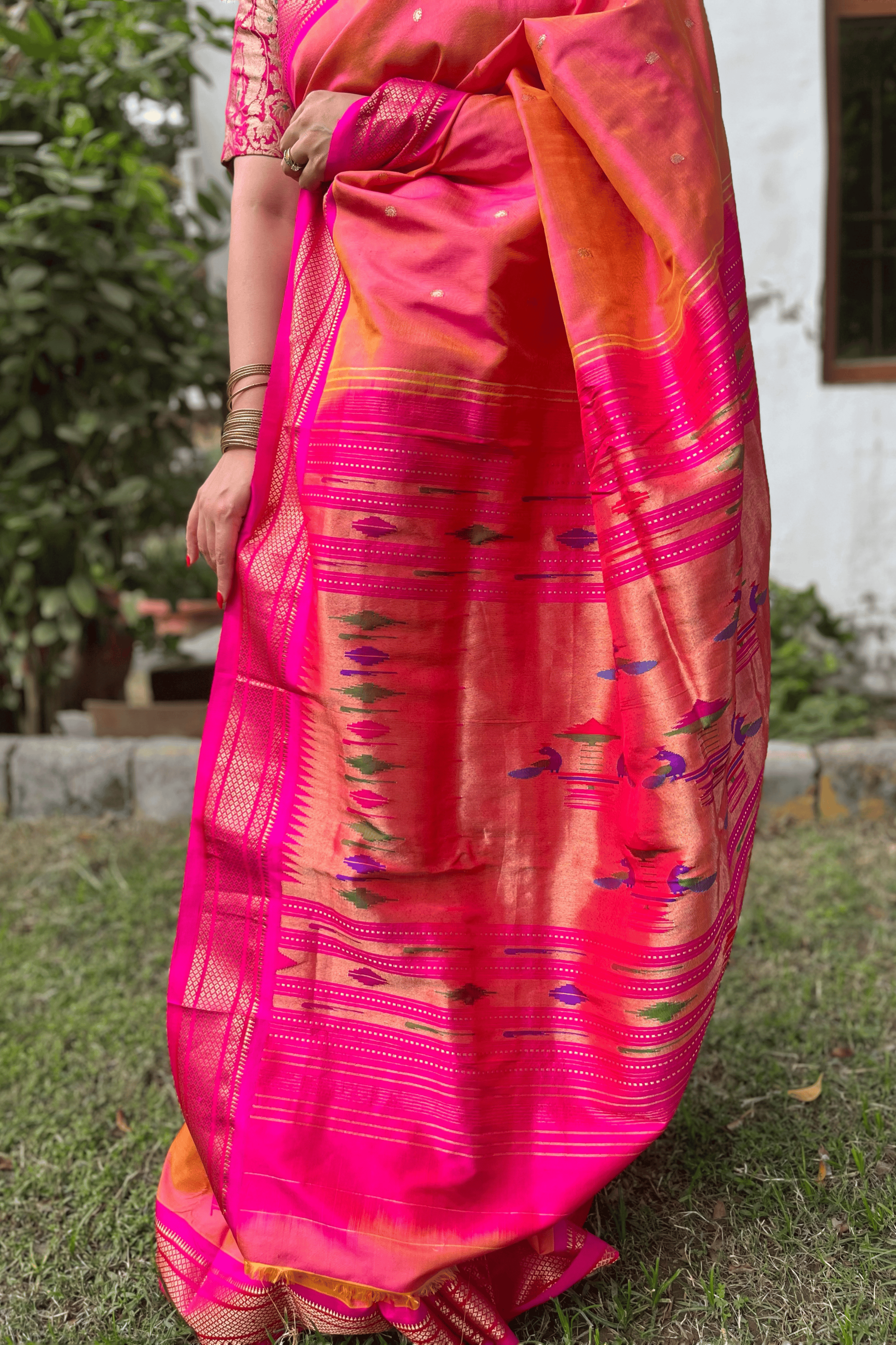 Royal Symphony Paithani Pure Silk Saree