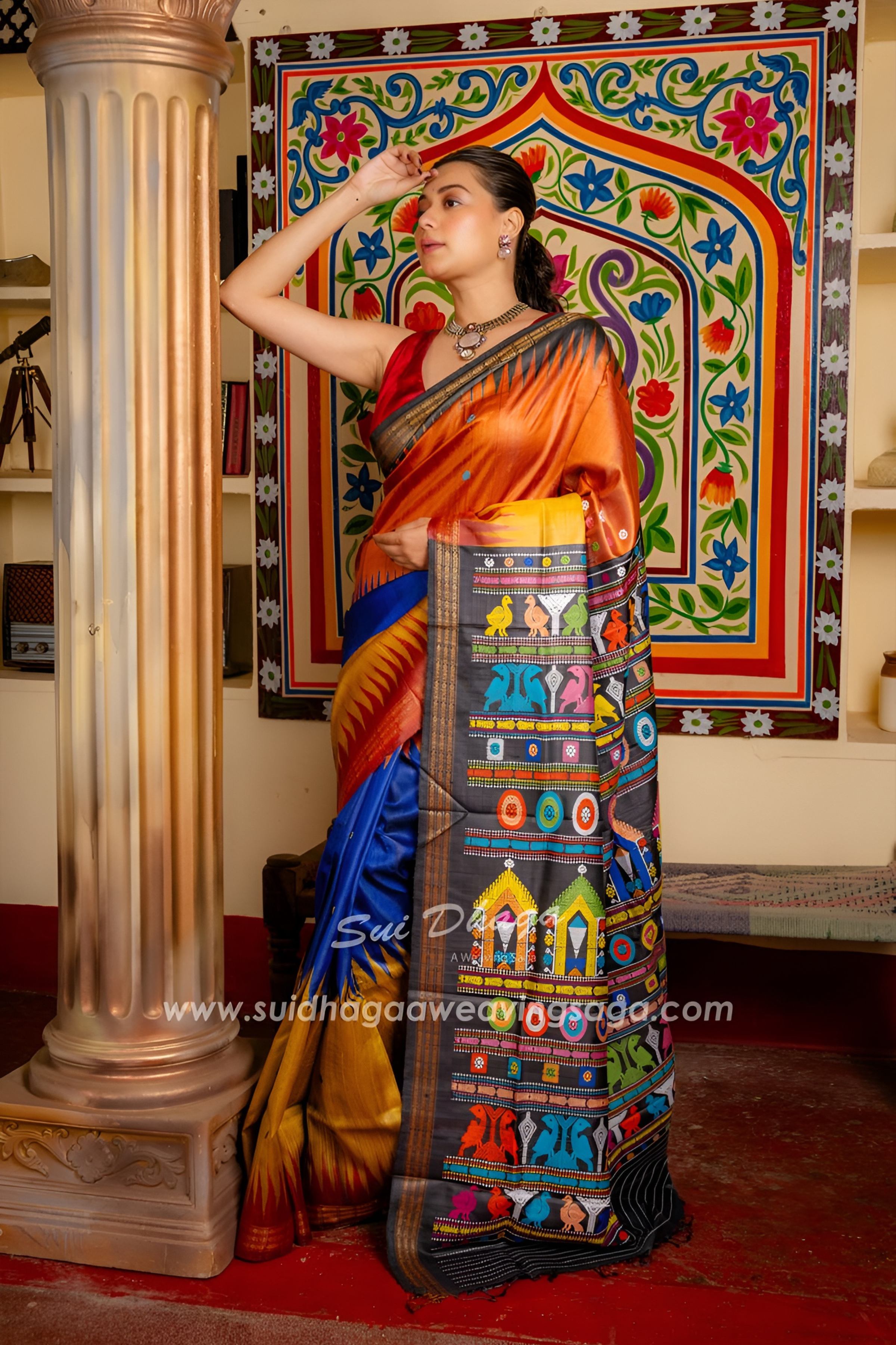 Eternal Grace Gopalpur Tussar Silk Saree - Available on PRE - ORDER