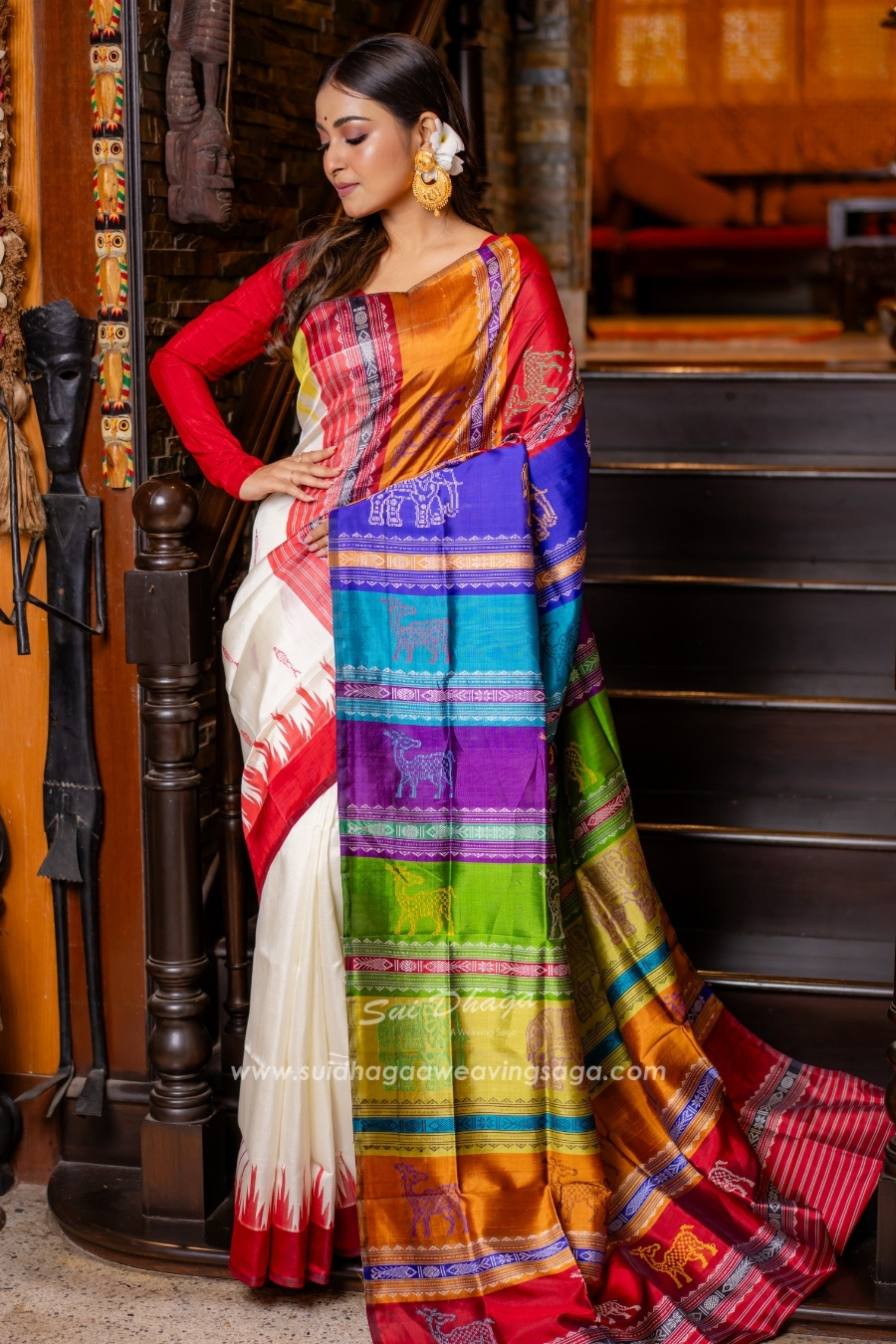 Ganga Jamuna Pure Silk Saree