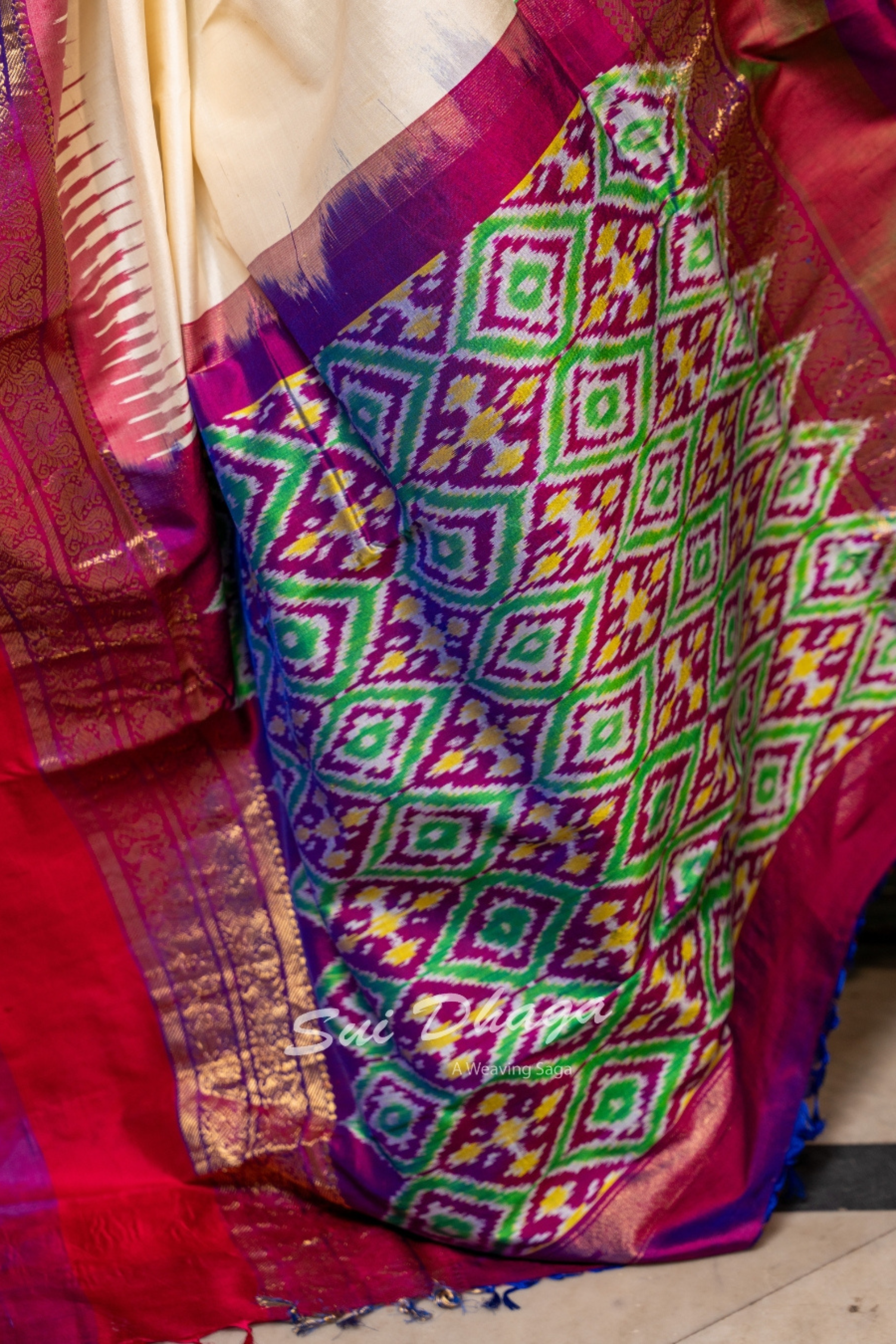 Double Weave Pure Silk Saree