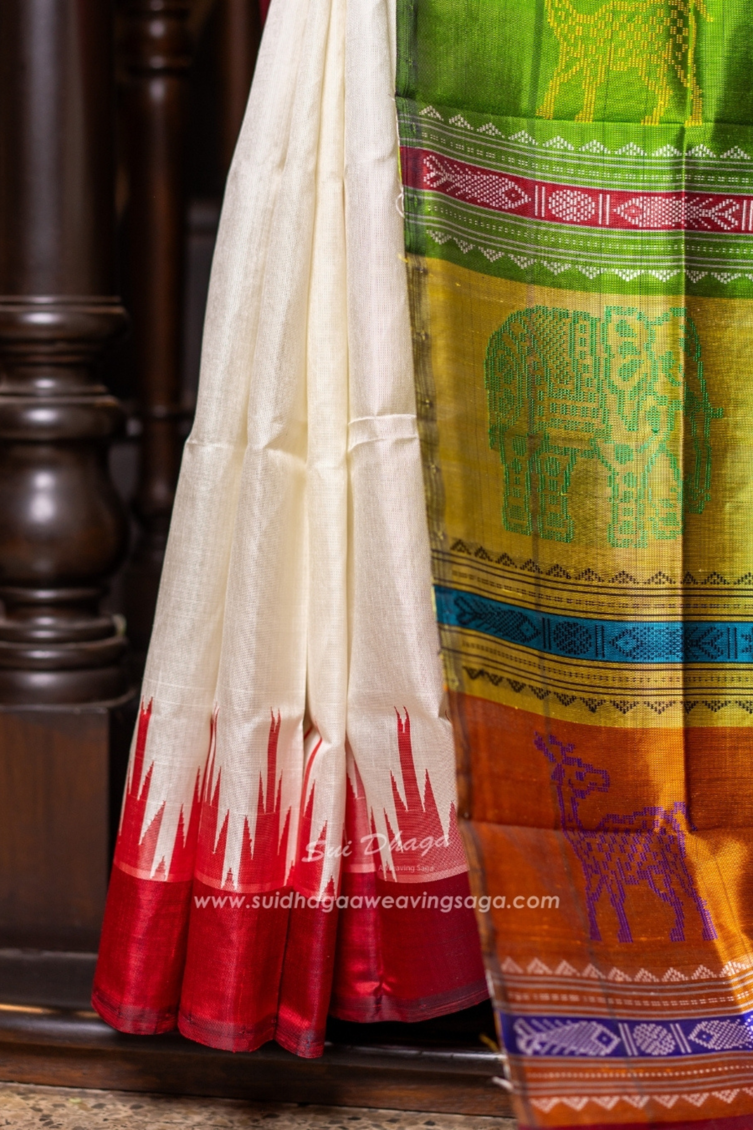 Ganga Jamuna Pure Silk Saree