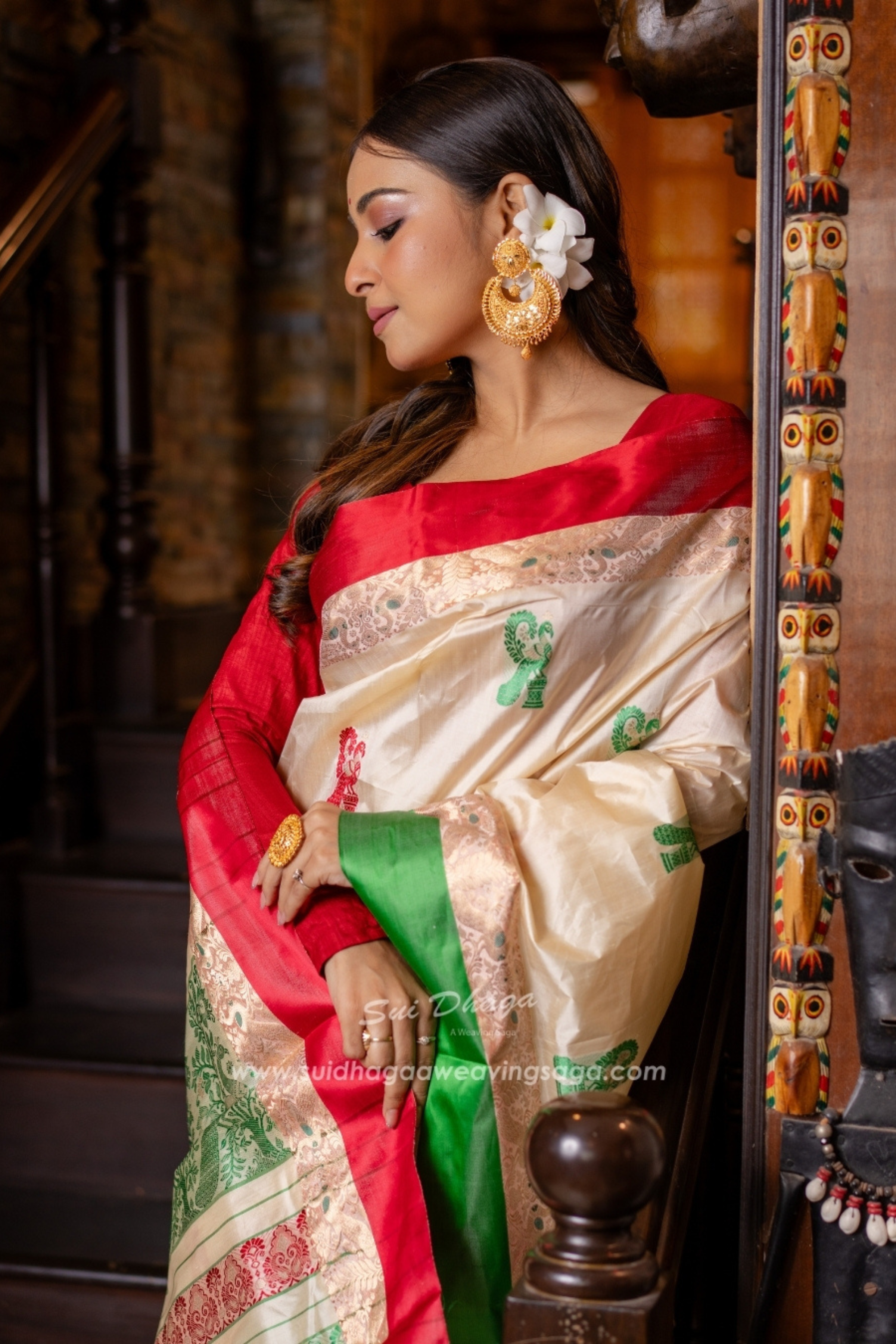 Ganga Jamuna Pure Silk Saree
